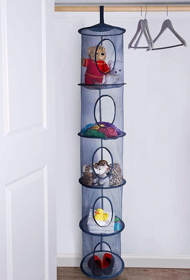 Five-Tier Mesh Toy Tower