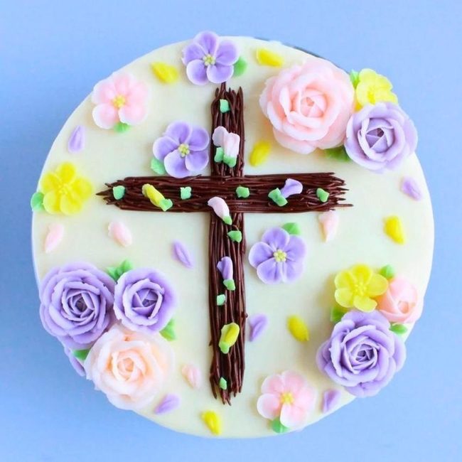Pastel Blue Easter Baby Shower