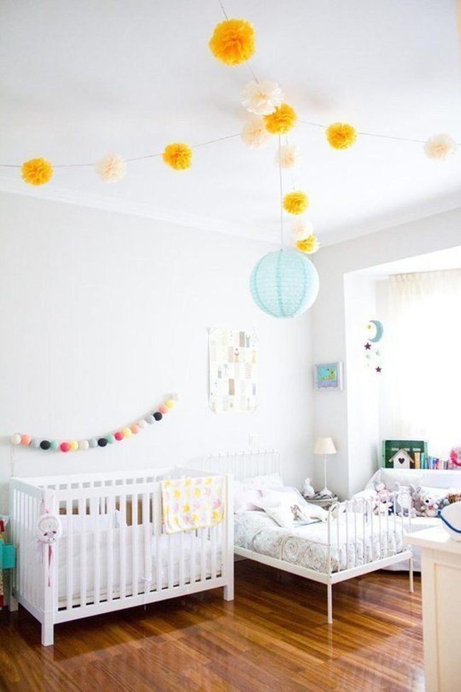 Hanging Pom-Poms, Shared Slumber