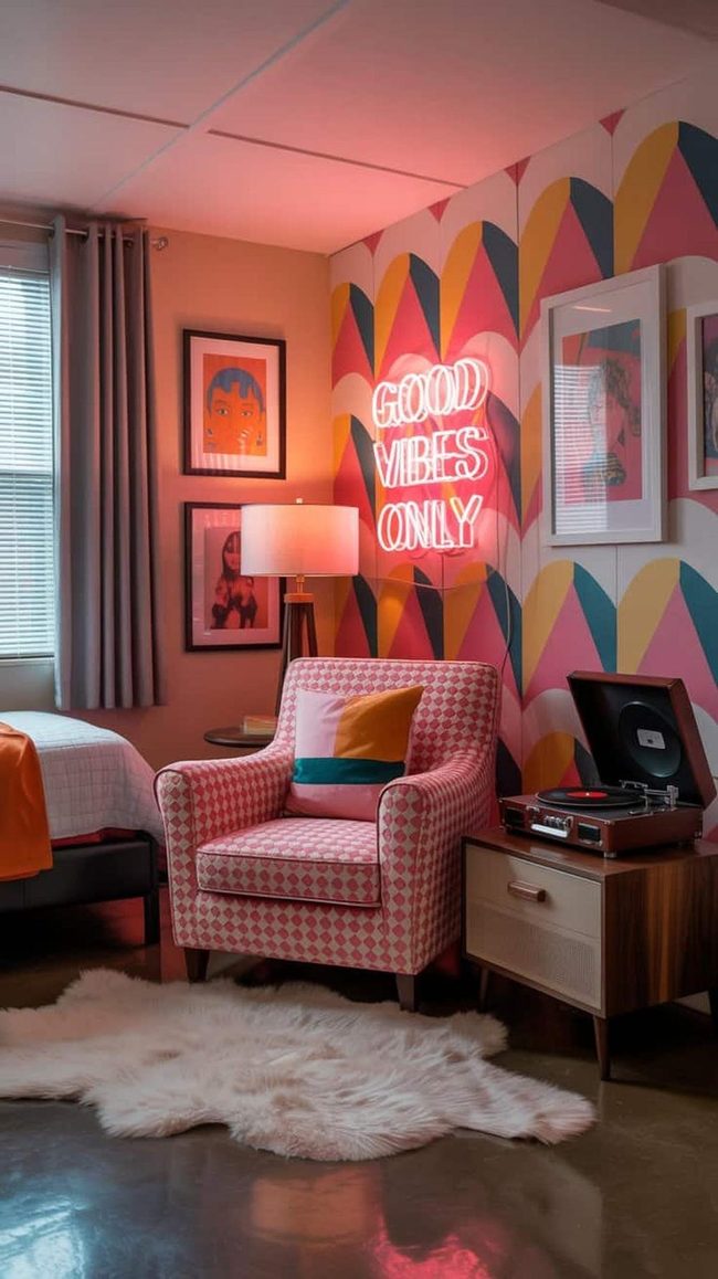 Pop Art Black and Bright Bedding