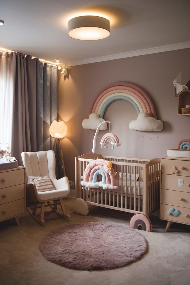 Pastel Rainbow Nursery Essentials