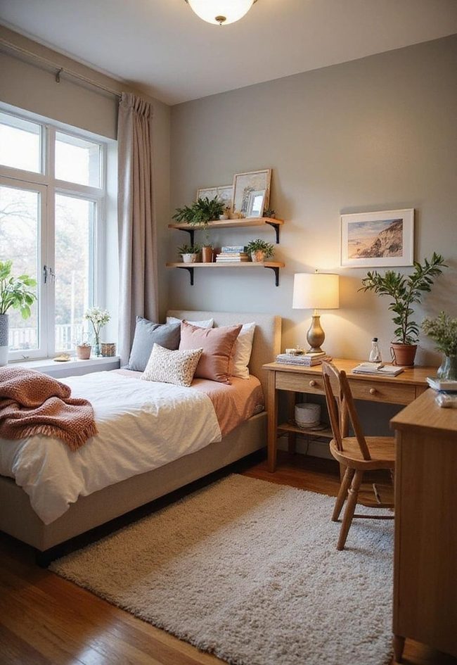 Dorm Room Essentials White Simplicity