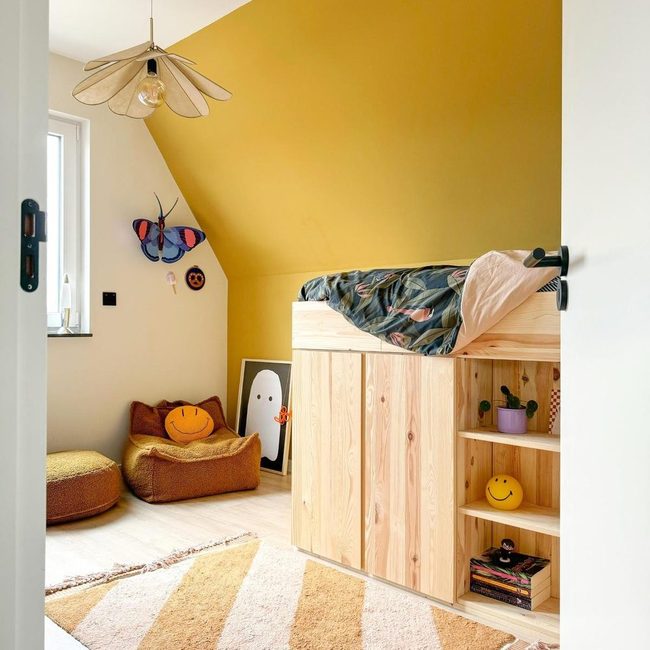 Bright Yellow Loft, Butterfly Magic