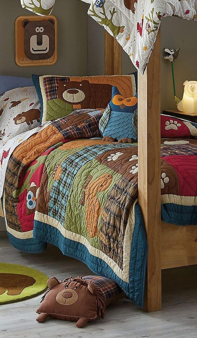 Woodland Animals Bedding Splash