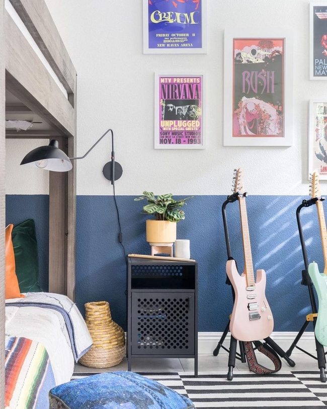 Guitars And Violins Wall Display