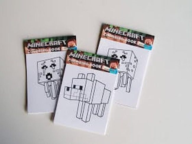 Minecraft Pixel Art Coloring Bundle