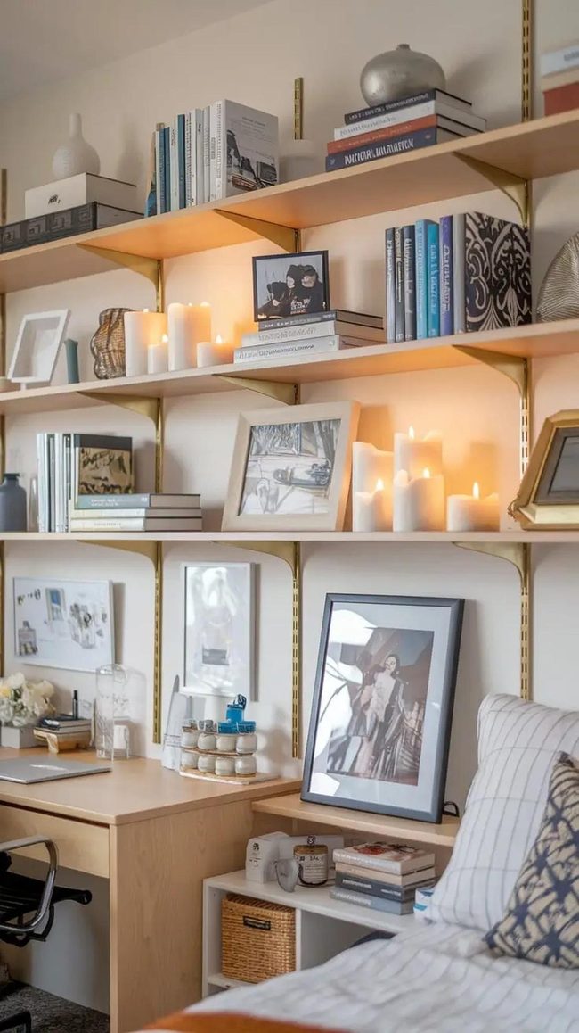 Open Storage Above Your Bed