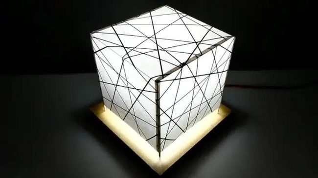 Geometric Light Cube