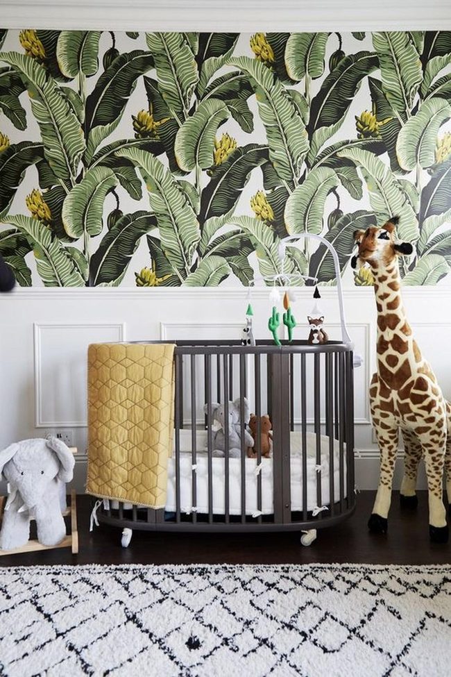 Yellow Quilt Jungle Nursery