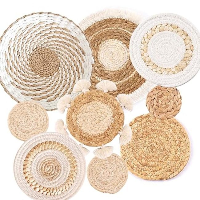 Natural Rattan Wall Texture