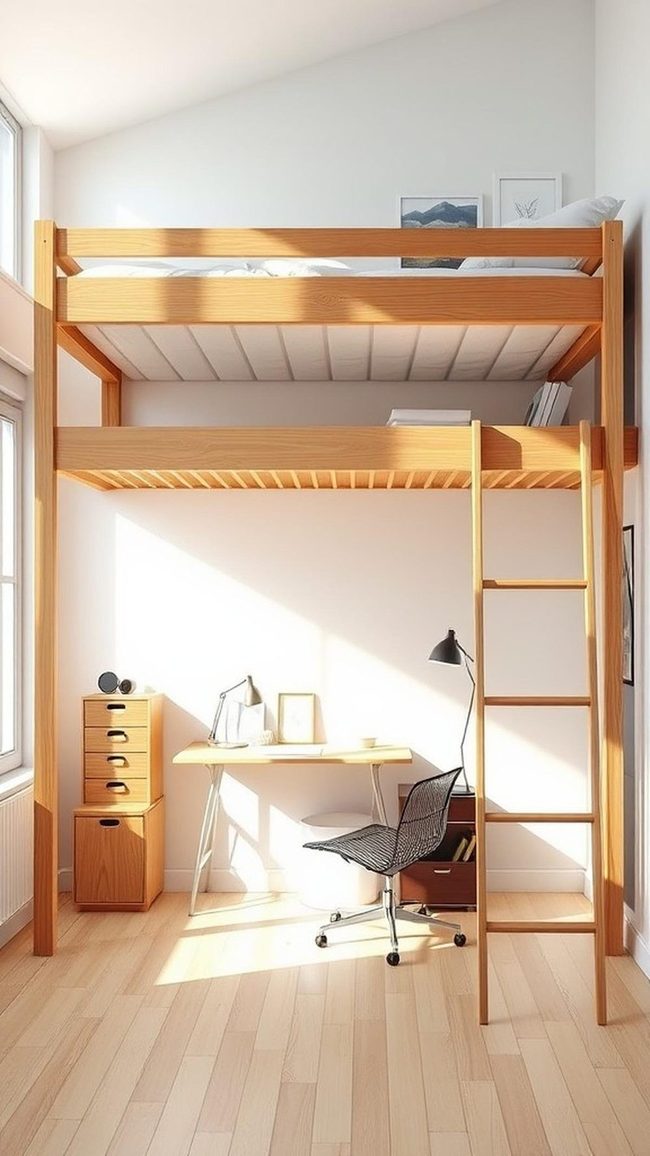 Elevated Space for Two Beds