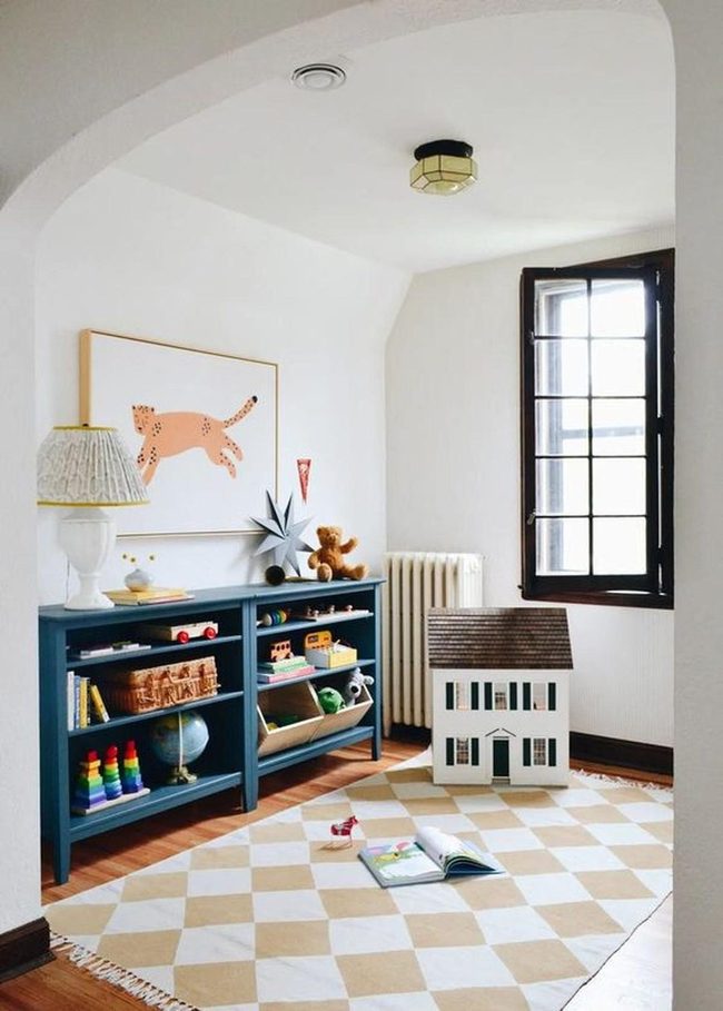 Golden Light, Blue Shelves, Pure Play