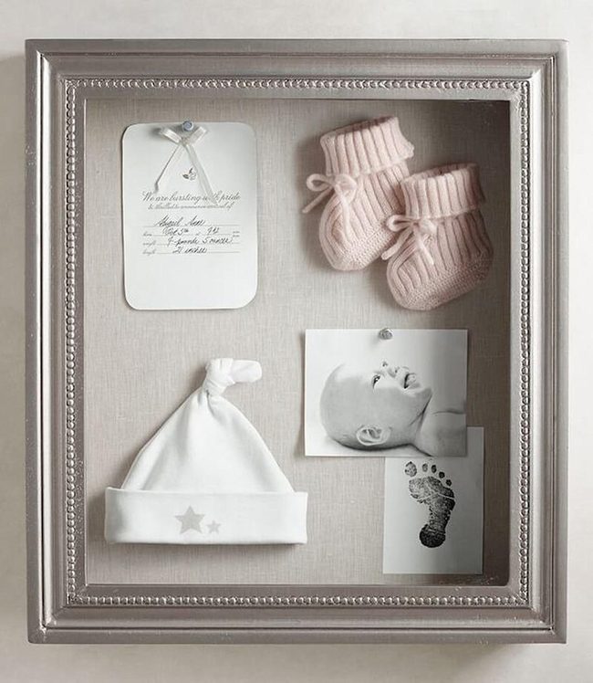 Framed Keepsakes In Glass Boxes
