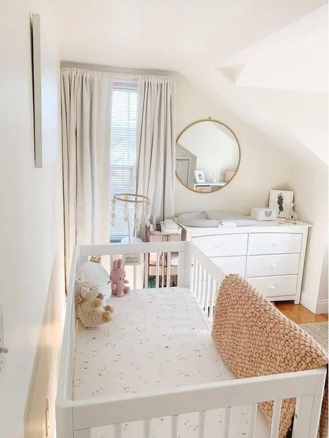 White Wooden Nursery, Pure Simplicity