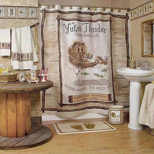 Honey Bear Bathroom Oasis