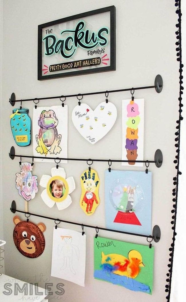 Black Rod Family Gallery Wall