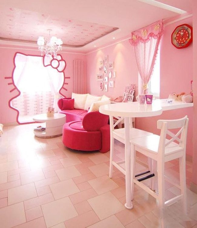 Pink Curves And Cat Windows