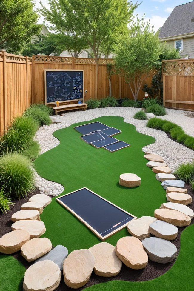 Motion-Activated Sensory Backyard Play