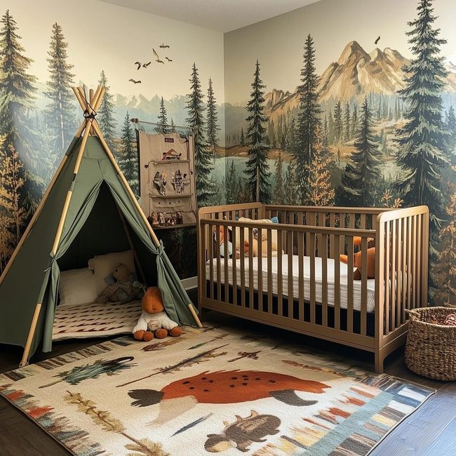 Mountain Base Camp Sleep Space