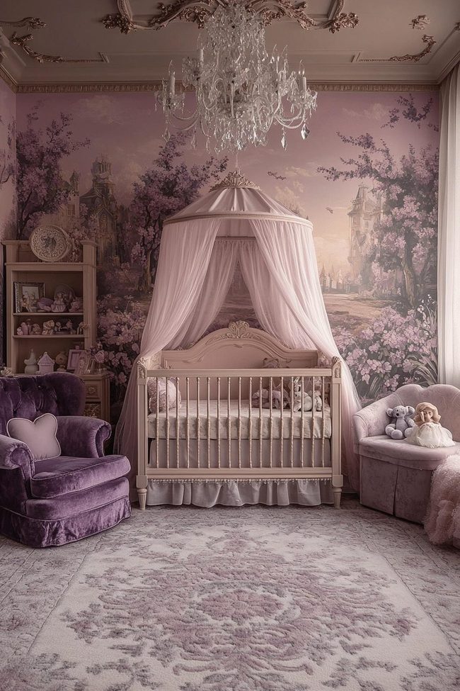 Pink Princess Canopy Private Chamber