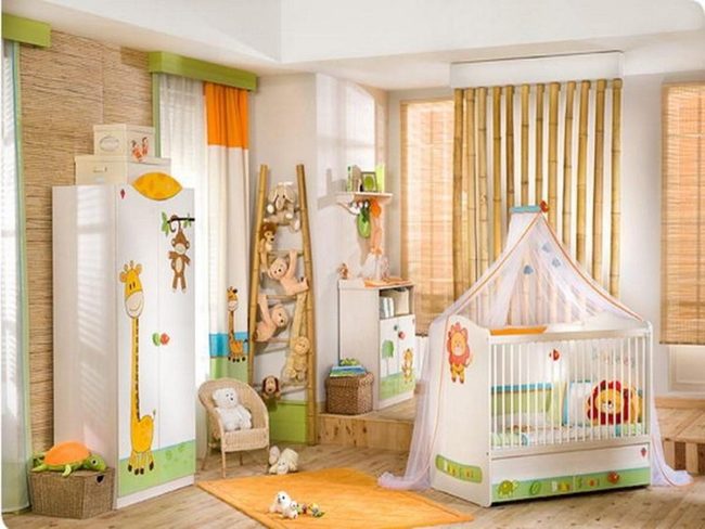 Orange Safari Nursery