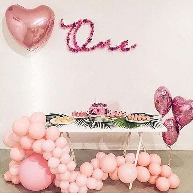Pink Heart Balloon Celebration