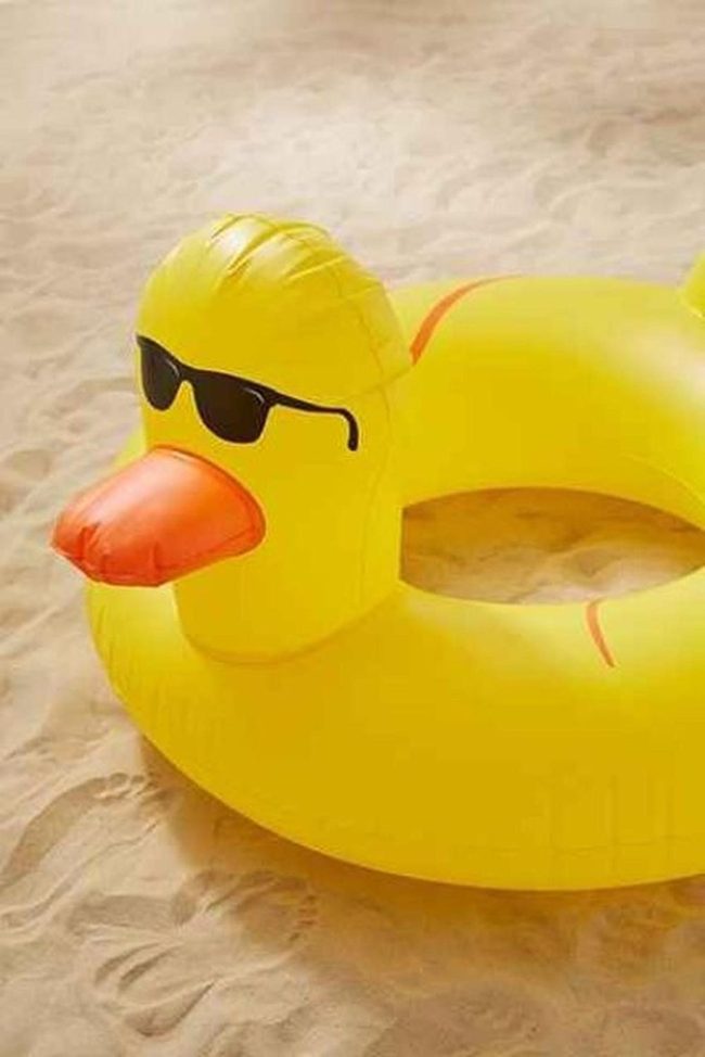 Yellow Duck Beach Float