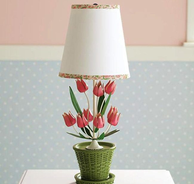 Blooming Tulip Light Sculpture
