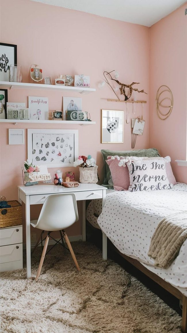 Layered Bed Textures And Pillows