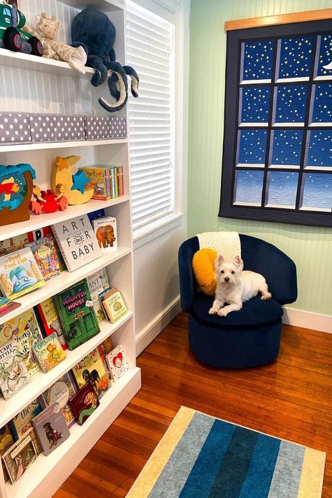 Soft Gray Nursery With Washable Runner
