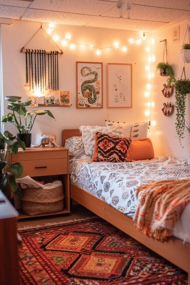 Patterned Rugs Anchor Every Room
