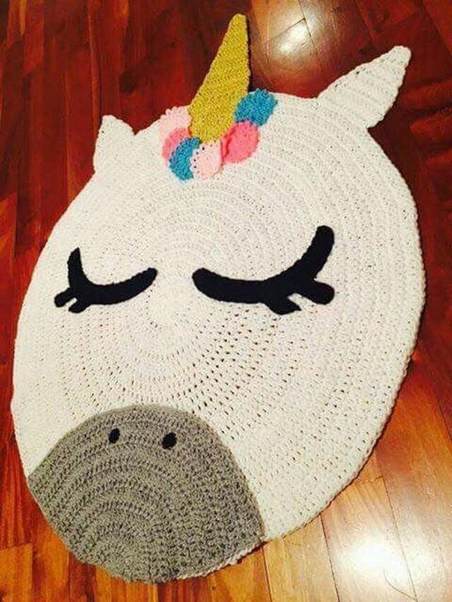 Golden Horn Rainbow Unicorn
