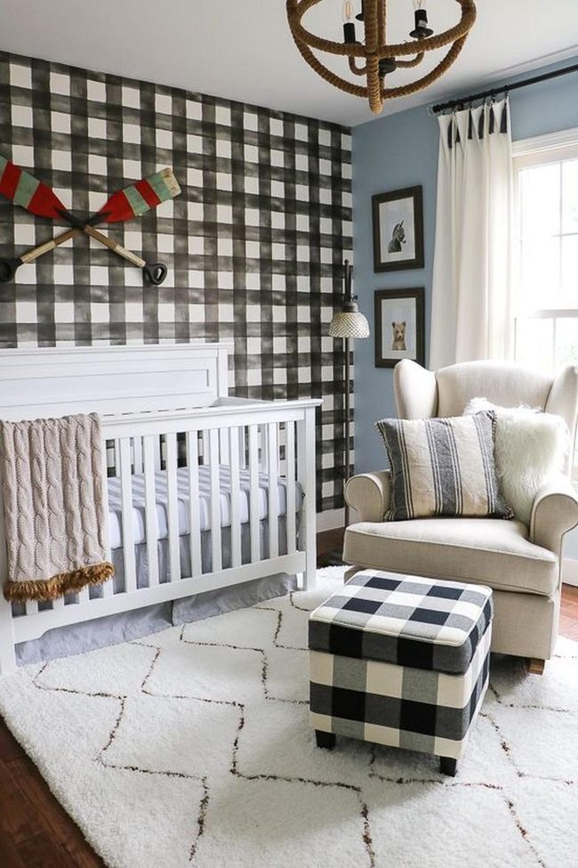 Black And White Checkered Nursery