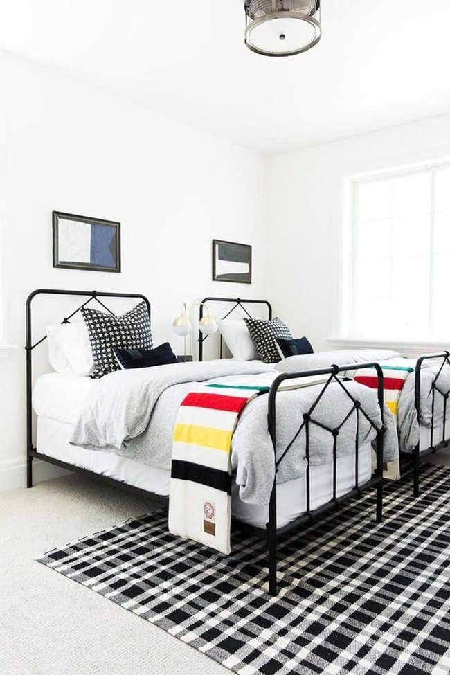 Striped Blankets Meet Black Metal