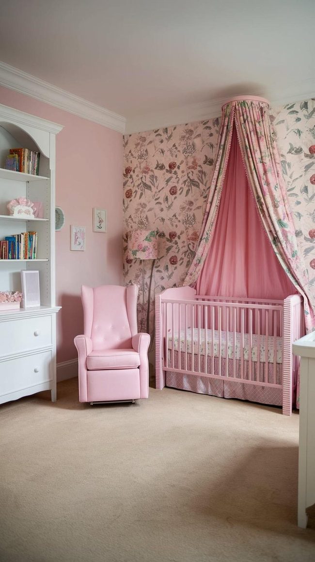Mint Pink Baby Blue Nursery