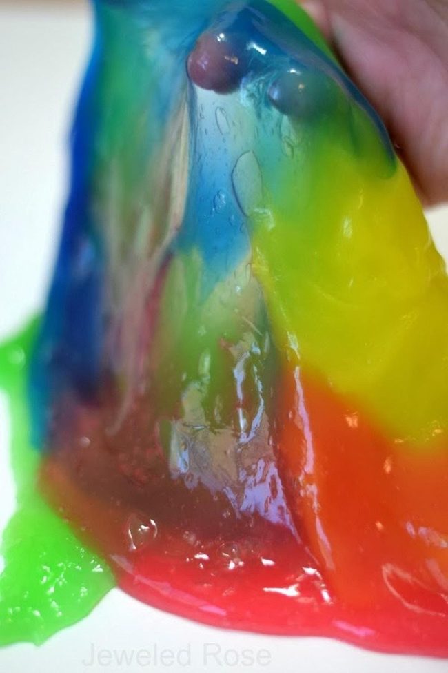 Liquid Rainbow Jelly Bubbles