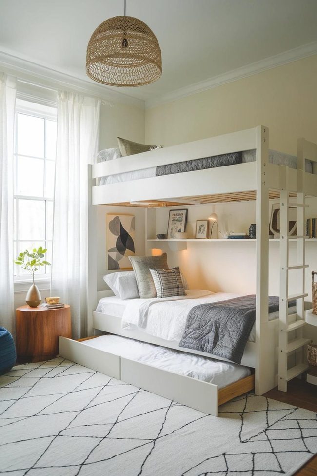 Hidden Pull-Out Bed Solution