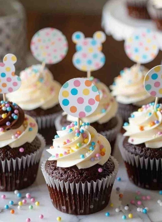 Father'S Day Cupcake Toppers