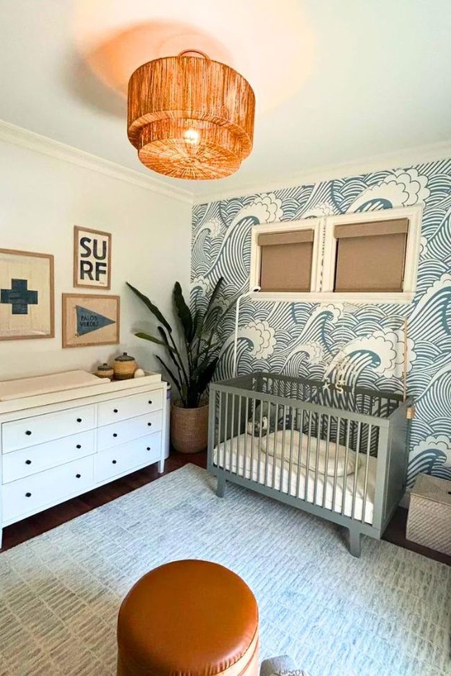 Lemon Tree Nursery With Yellow Accents