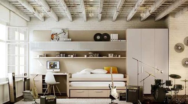 Sunlit Musician'S Bedroom Essentials