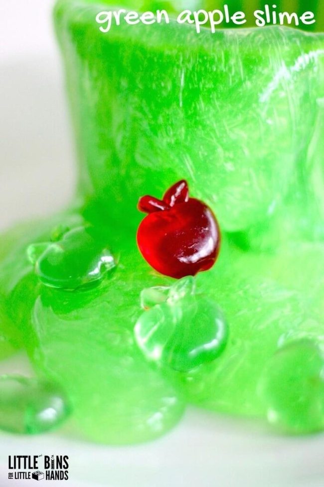 Green Apple Slime Beads