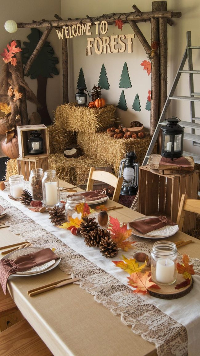 Autumn Forest Woodland Baby