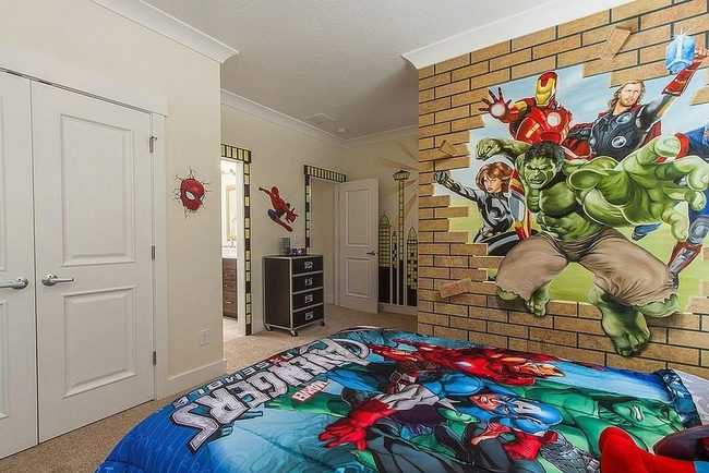 Avengers Wall Art Bedroom