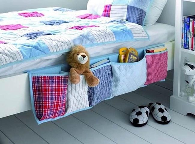 Hanging Bedside Stuffed Animal Storage