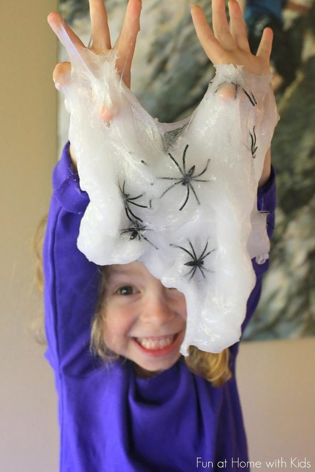 Black Spider Slime Stretch