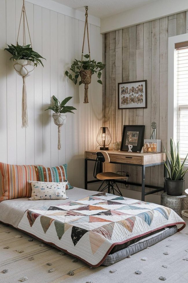 Green Macramé Resting Area Sanctuary