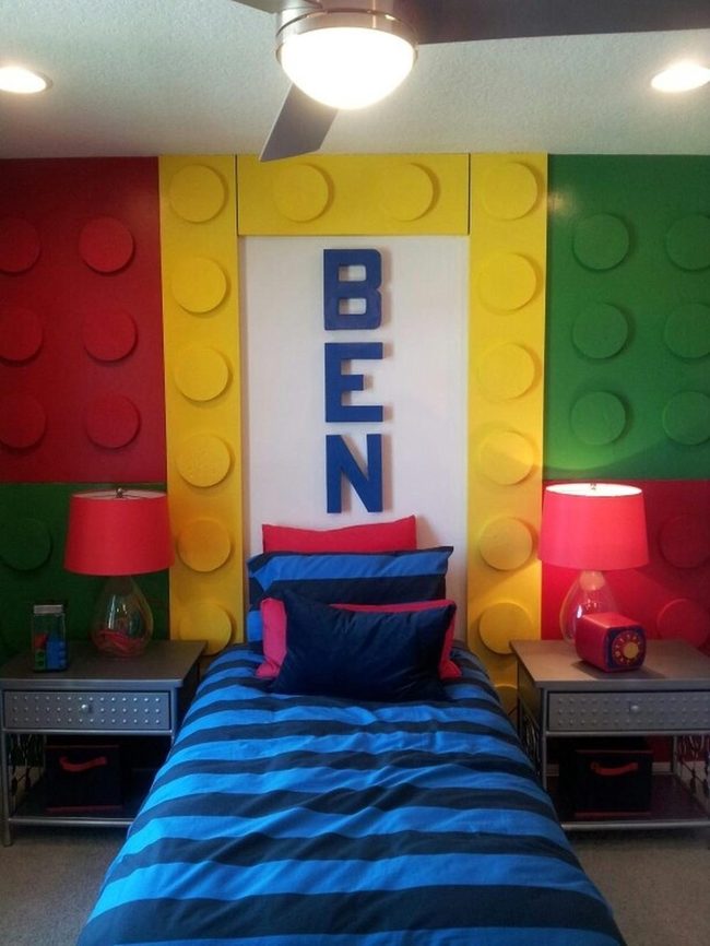 Oversized Blocks Kid'S Bedroom