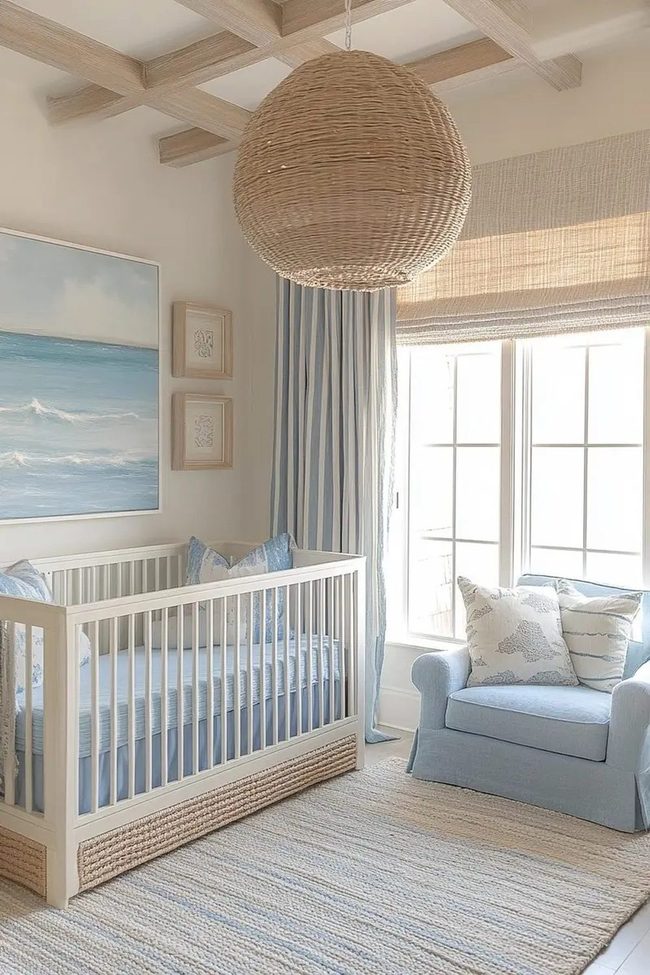 Sandy Blue Nursery Escape
