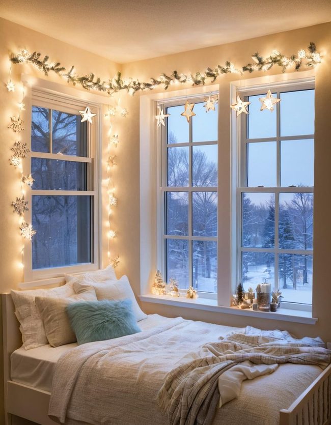 Winter Shape String Lights