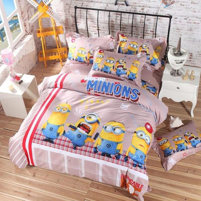 Yellow Minions Bedding Statement